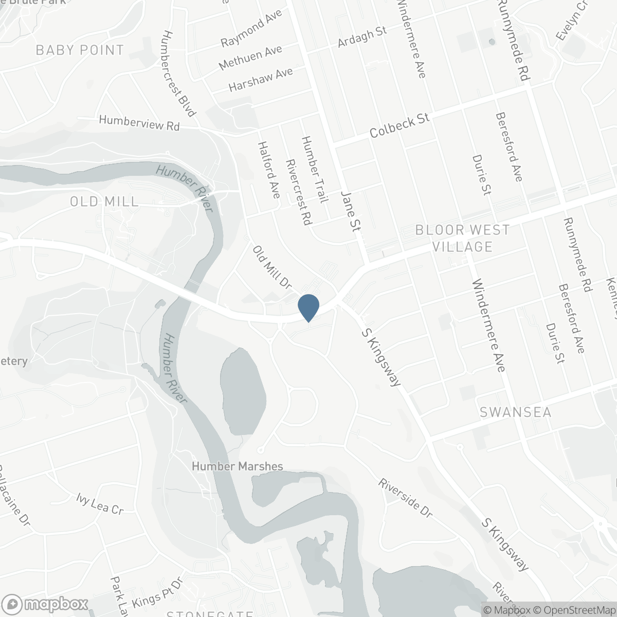 404 - 2 OLD MILL DRIVE, Toronto, Ontario M6S 0A2